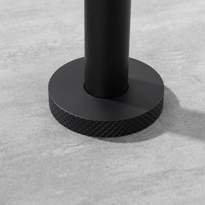 Ematite Robinet de Baignoire sur Pied, Molettes en Marbre