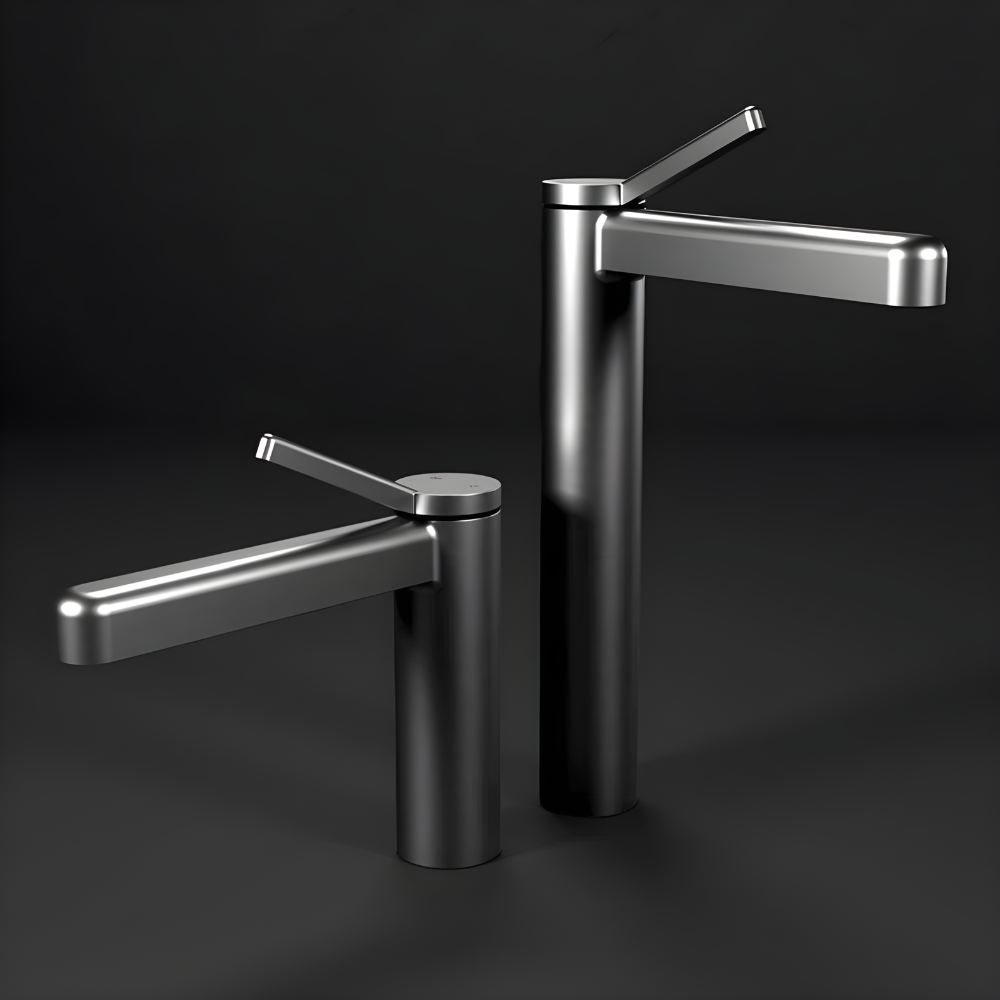 Corniola Mitigeur de Lavabo Monotrou, 5 Finitions