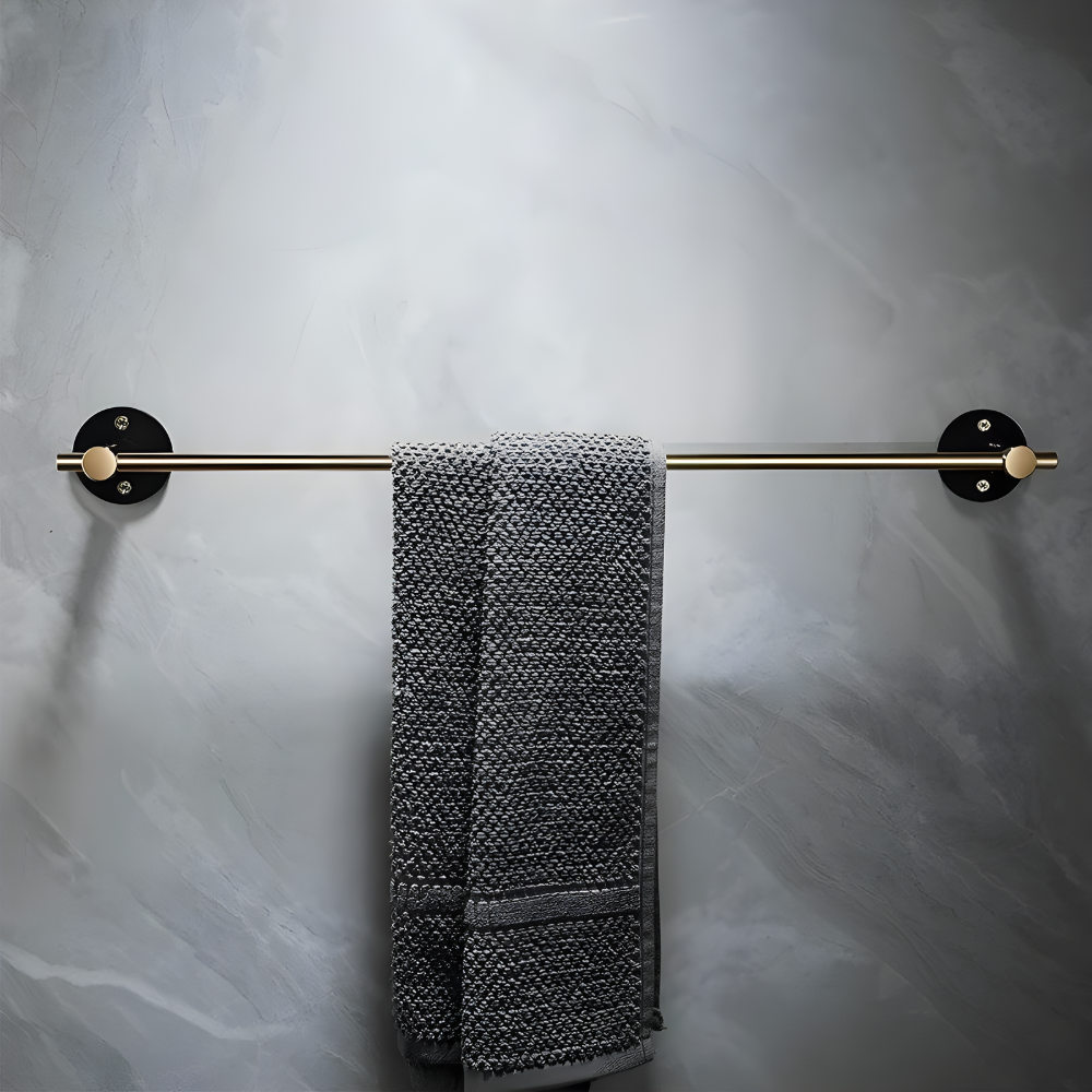 Barre de serviette ajustable en laiton