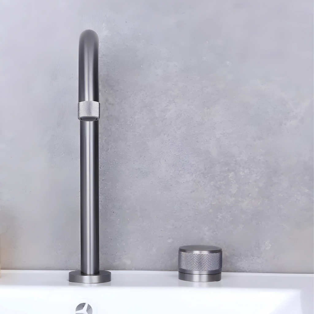 Fluorite Mitigeur de Lavabo Monotrou Compact, 6 Finitions