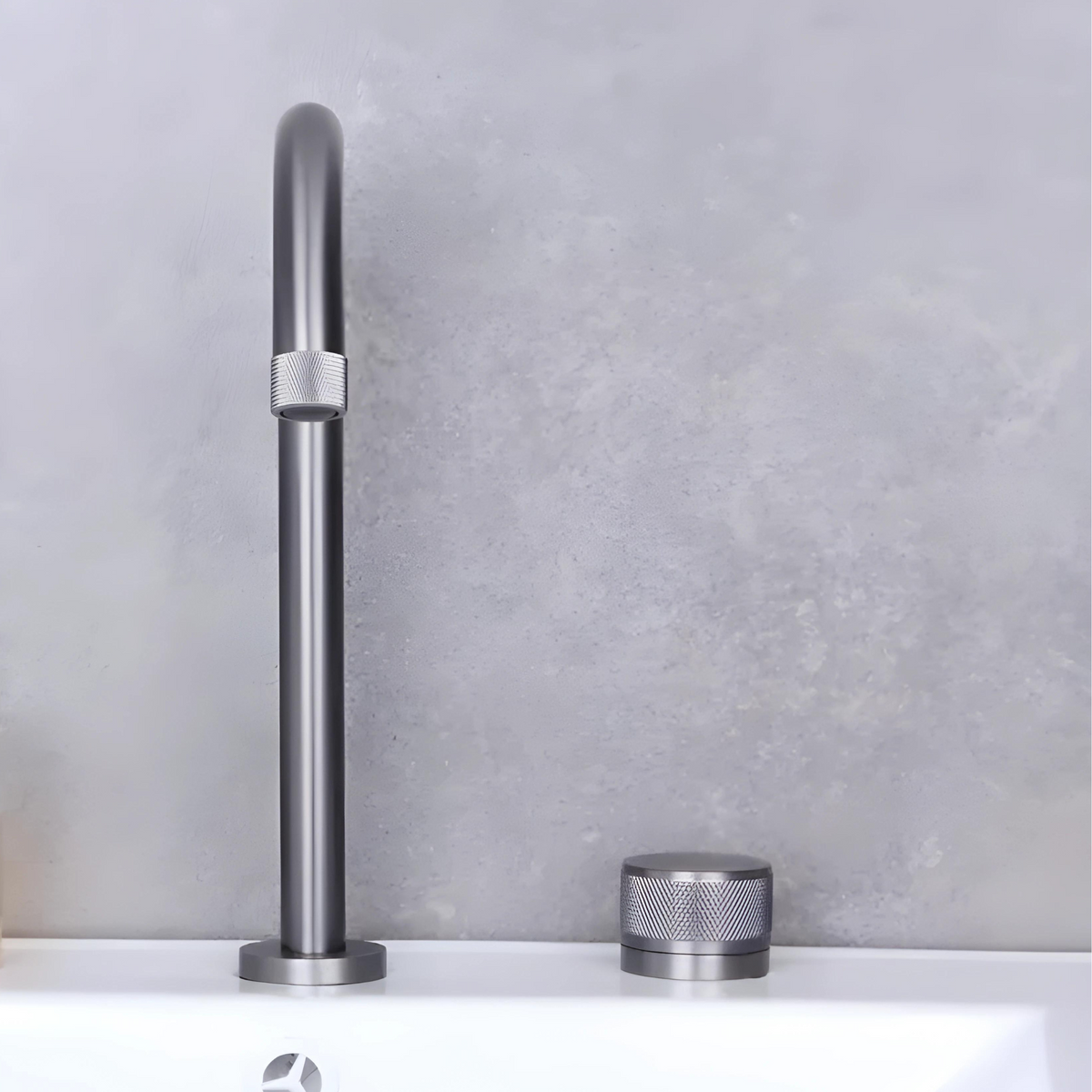 Fluorite Mitigeur de Lavabo Monotrou Compact, 6 Finitions