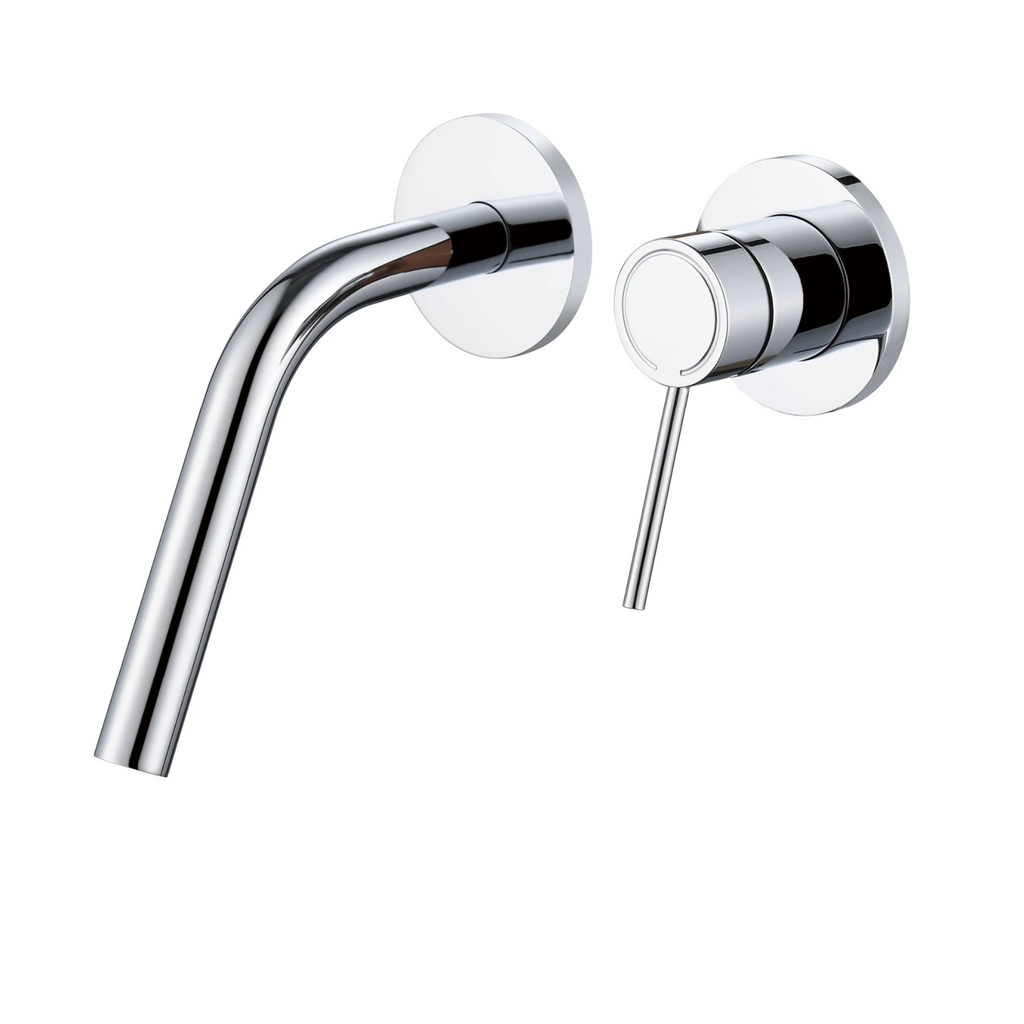 Galena Robinet de Lavabo Mural Moleté, 5 Finitions