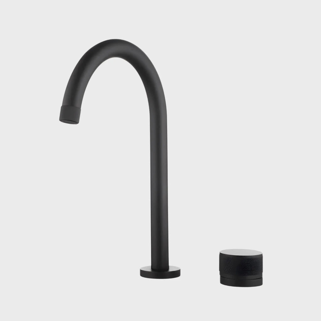 Mitigeur de lavabo moleté 5 finitions