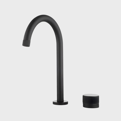 Mitigeur de lavabo moleté 5 finitions