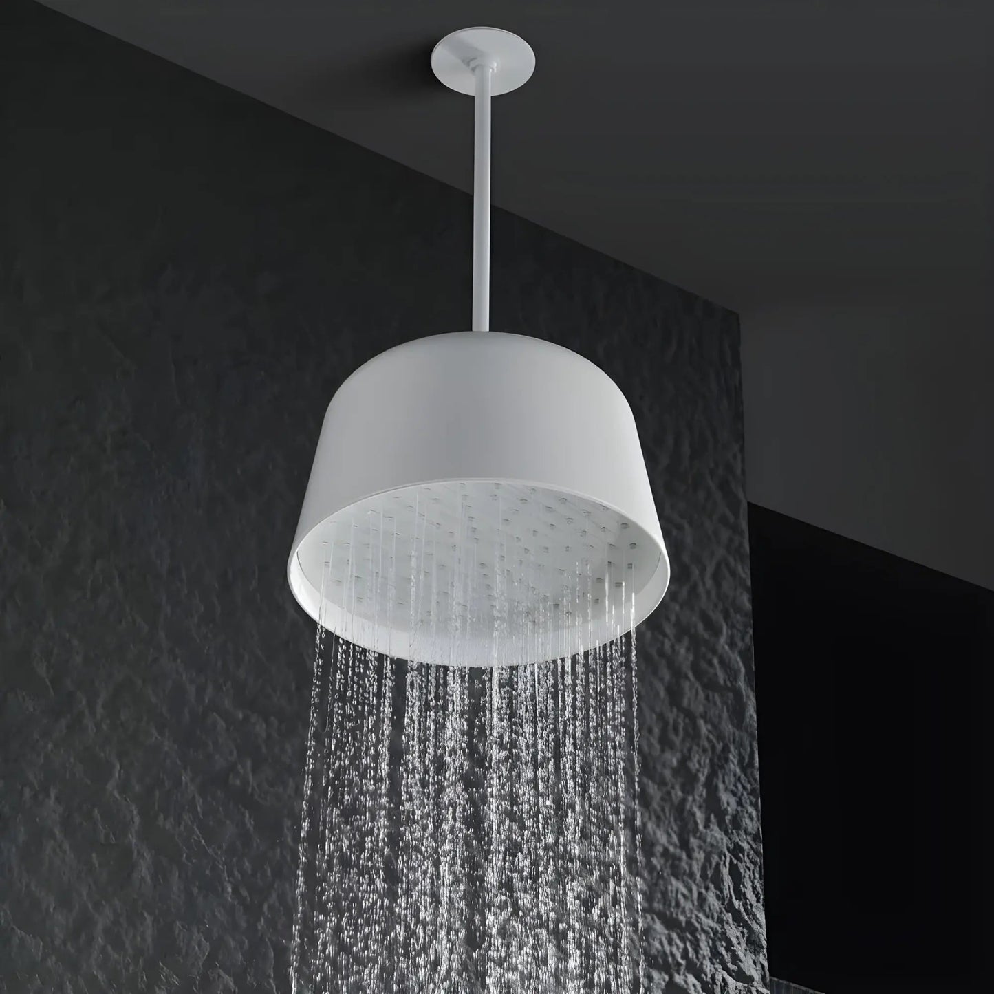 Mitigeur de Douche plafond blanc