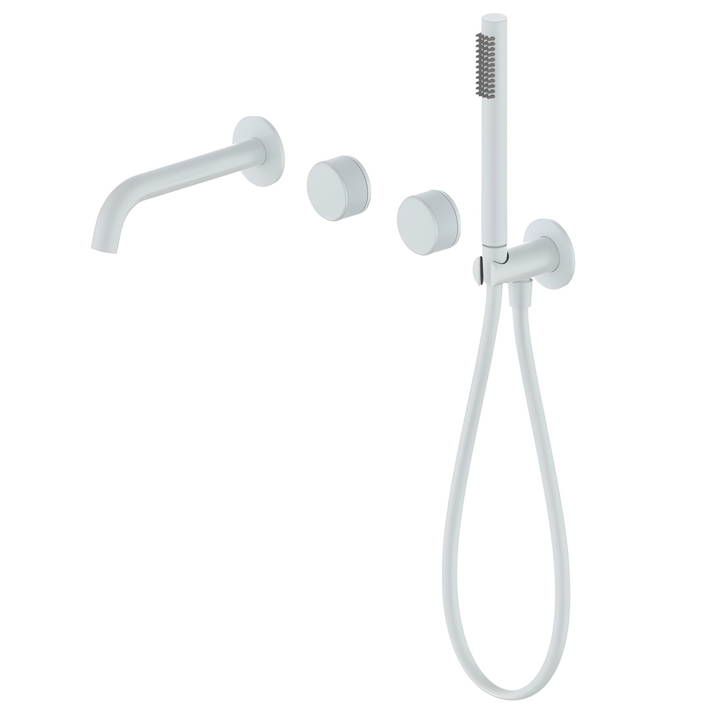 Robinet de baignoire encastré texture moletée