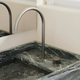 Berillio Mitigeur de Lavabo Monotrou Moleté, 4 Finitions