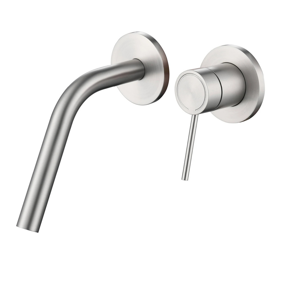 Galena Robinet de Lavabo Mural Moleté, 5 Finitions