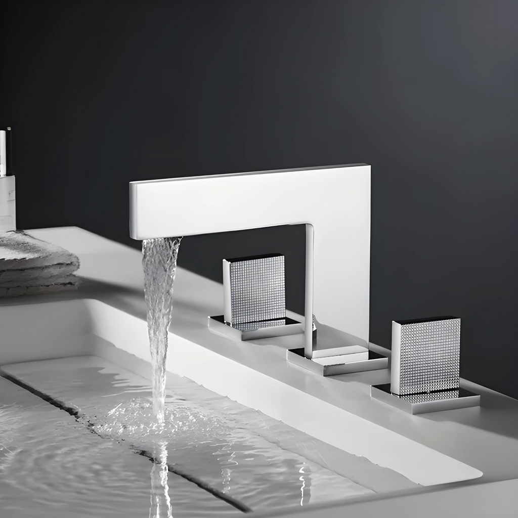 Onice Mitigeur de Lavabo à Deux Poignées, 4 Finitions