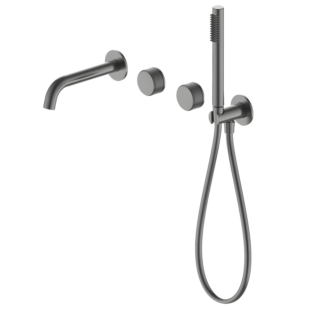 Robinet de baignoire encastré texture moletée