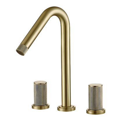 Pirite Mitigeur de Lavabo Moleté, Design Industriel