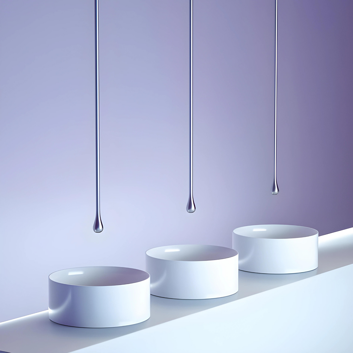 Cerussite Robinet de Lavabo Suspendu au Plafond, 7 Finitions