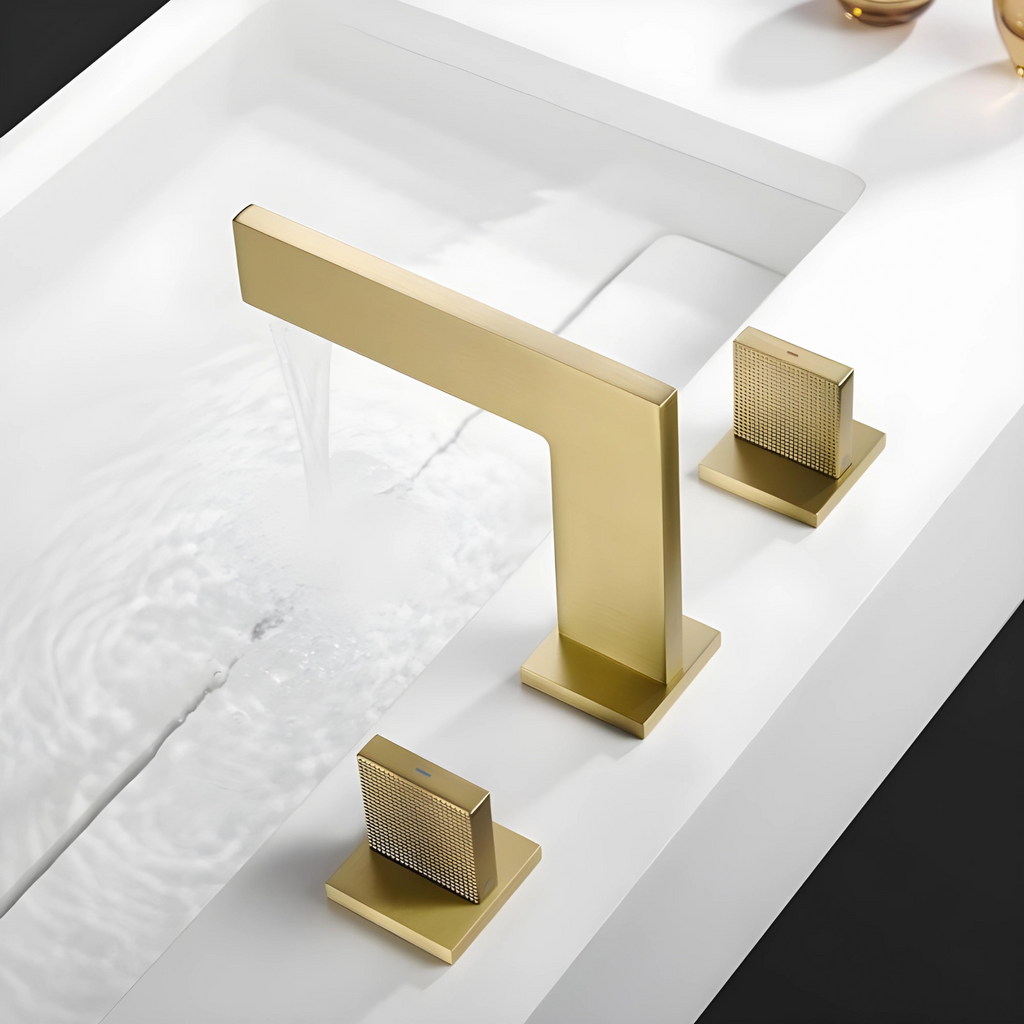 Onice Mitigeur de Lavabo à Deux Poignées, 4 Finitions