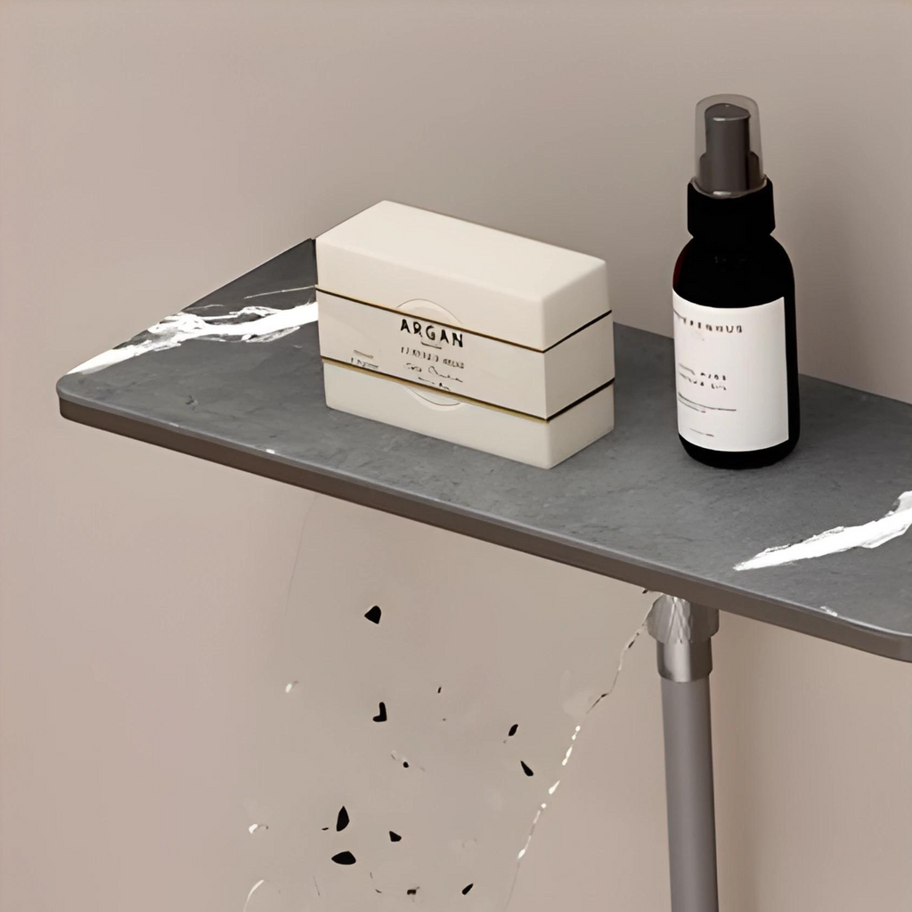 Colonne de douche avec tablette en ardoise
