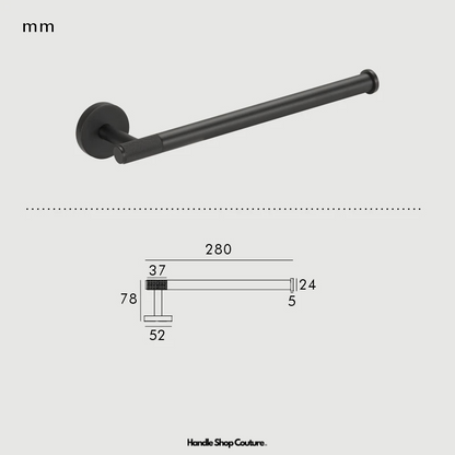 Accessoires de salle de bain laiton massif moleté