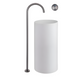 Torbernite Robinet de Baignoire sur Pied Moleté, 4 Finitions
