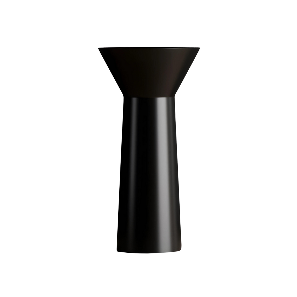 Vasque sur pied ronde format compact