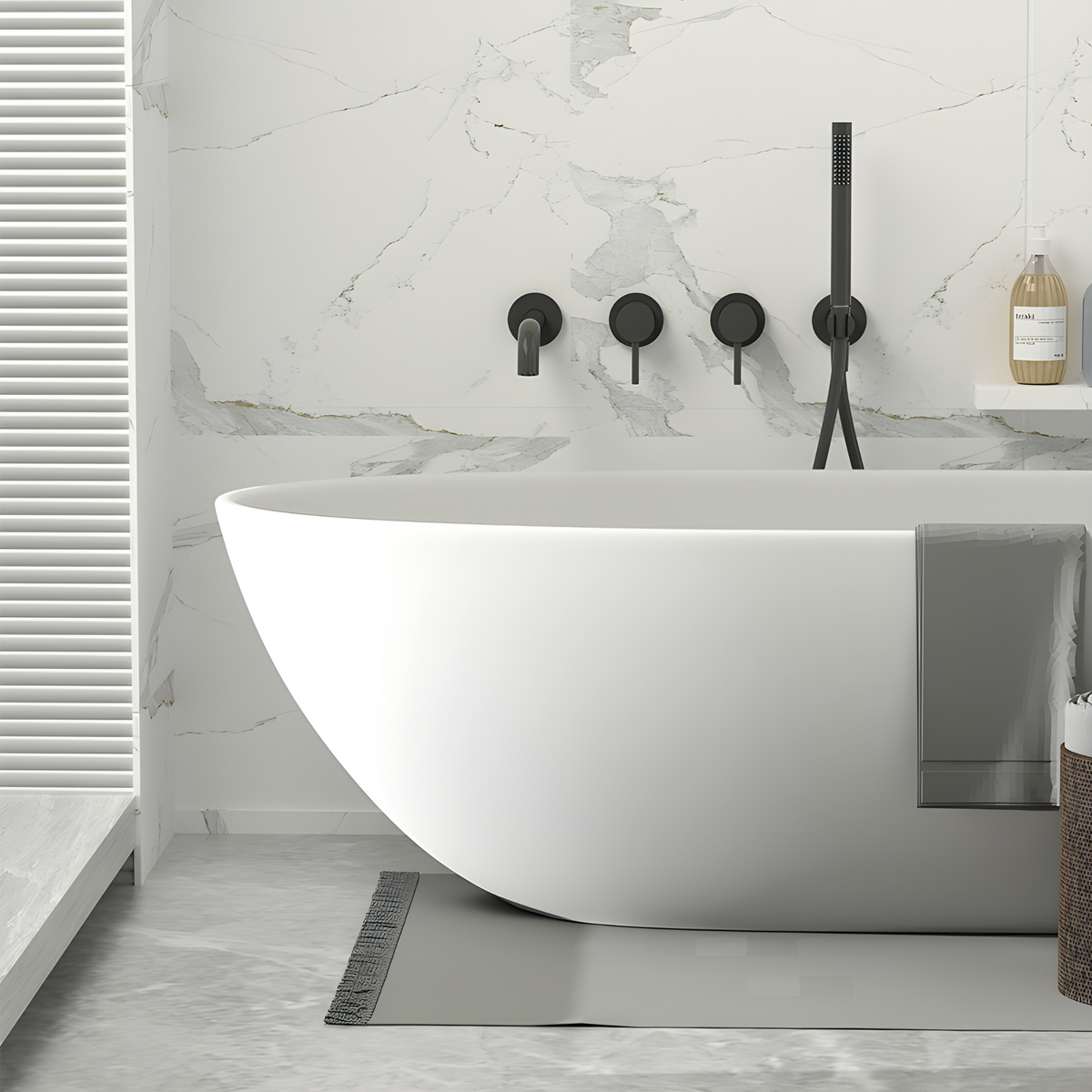 Robinet de baignoire encastré premium
