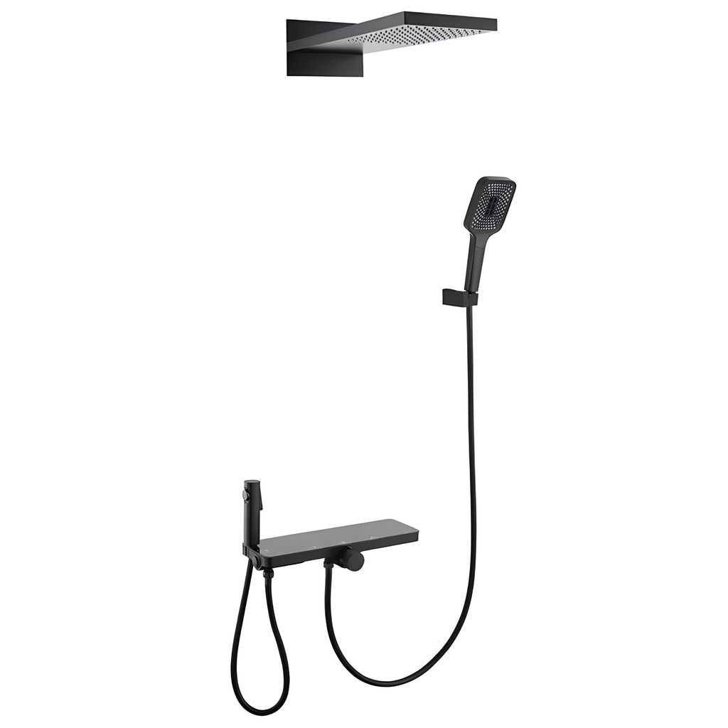 Colonne de douche avec bidet intégré