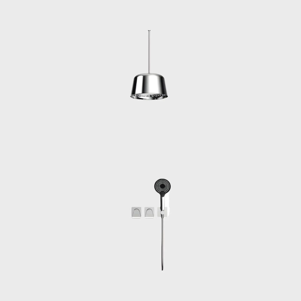 Mitigeur de Douche plafond chrome