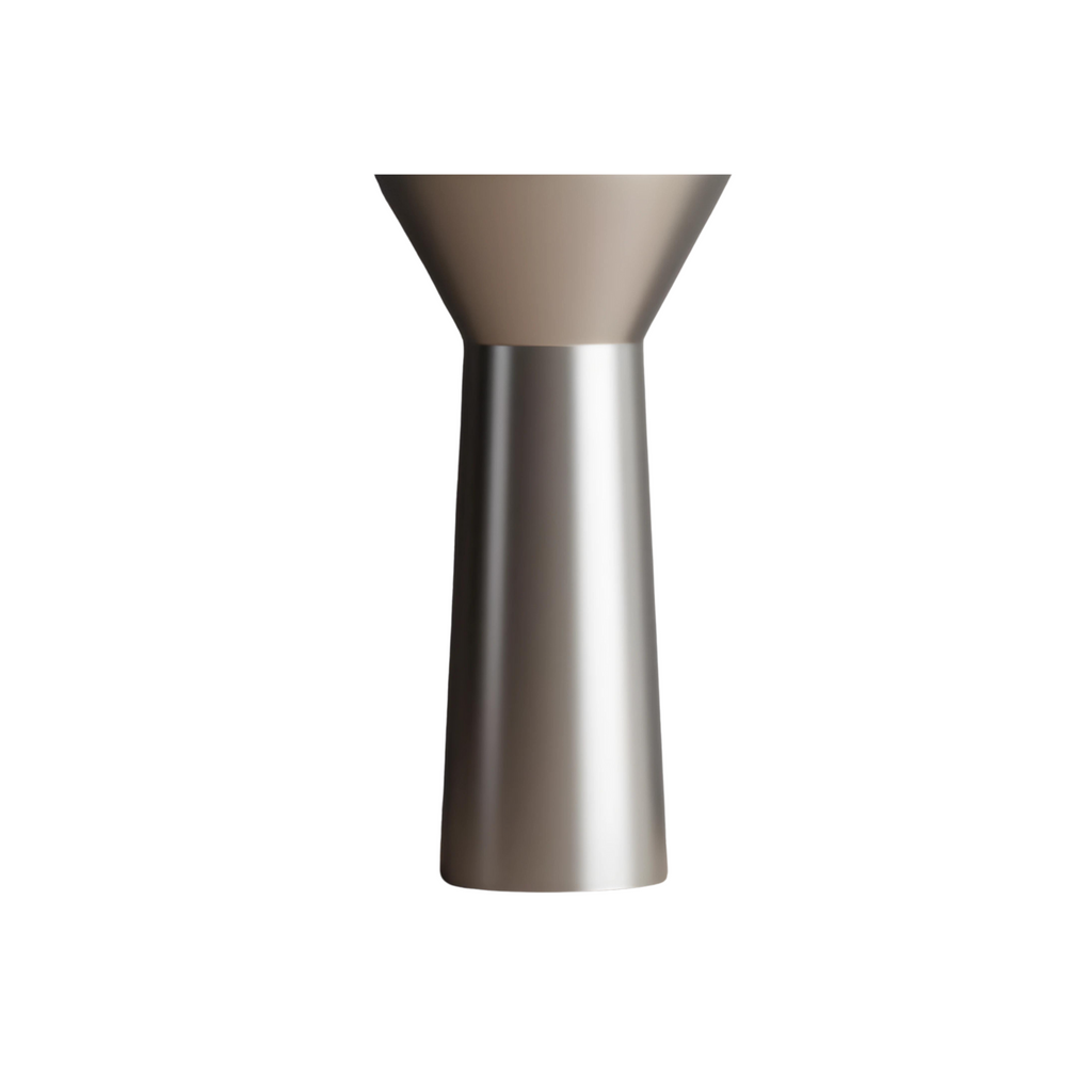 Vasque sur pied ronde format compact
