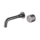 Azzurrite Robinet de Lavabo Mural, Laiton Massif, 5 Finitions