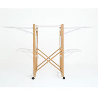 Étendoir à linge effet bois – élégant, robuste et pensé pour le quotidien - Aeraly