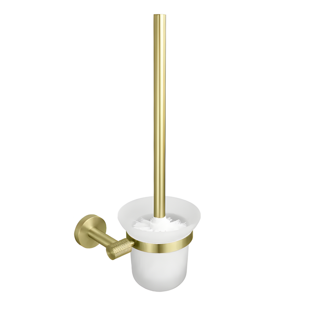 Porte-brosse WC moleté