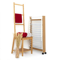 Étendoir à linge effet bois – élégant, robuste et pensé pour le quotidien - Aeraly
