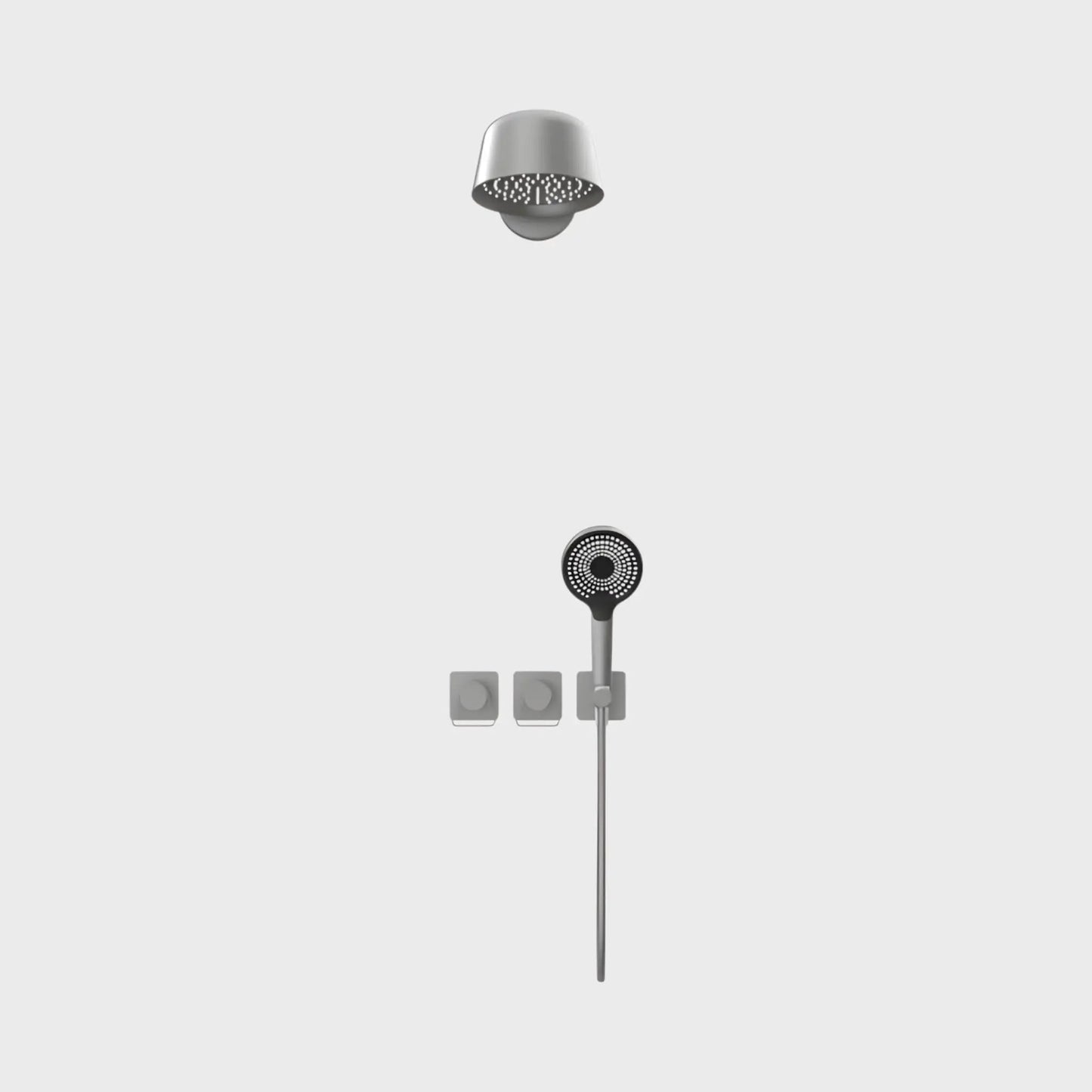 Mitigeur de Douche mural anthracite