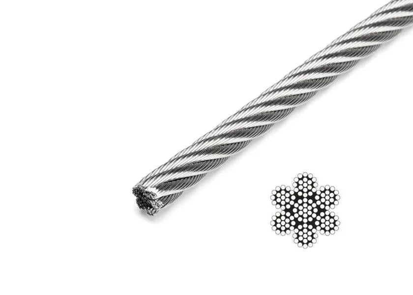 PVC-ummanteltes Stahlkabel - Flexibles und langlebiges Wäscheseil