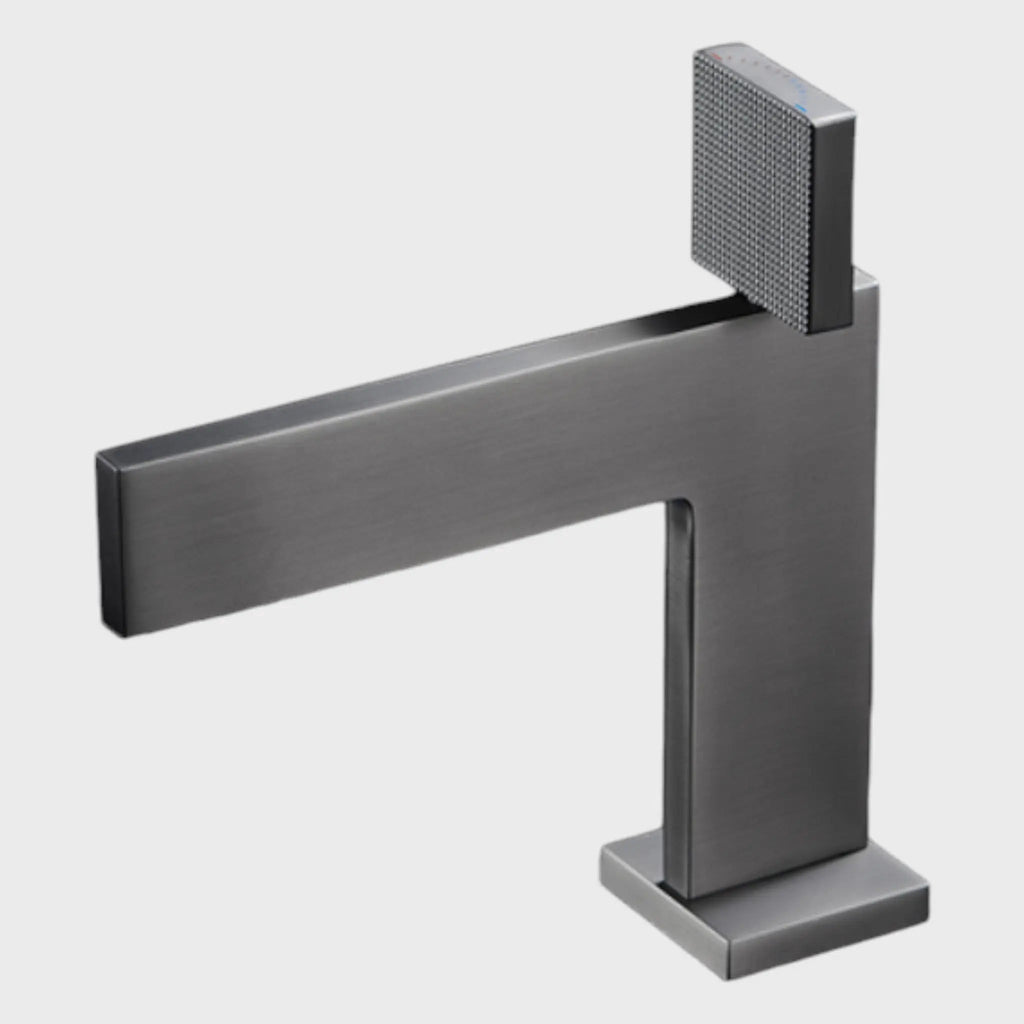 Mitigeur de lavabo sur plan 2 finitions