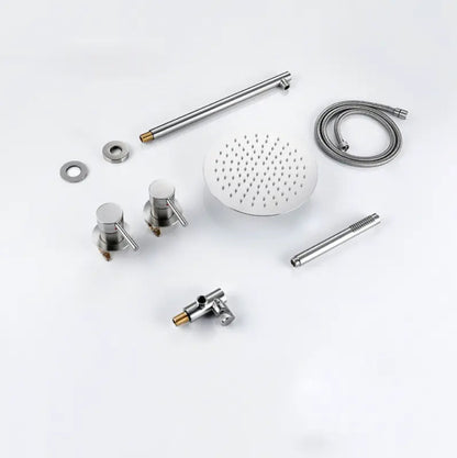 Composition de Douche encastré chrome