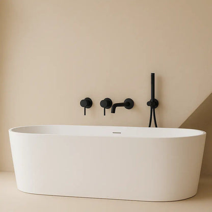 Pack mitigeur de bain à encastrer noir