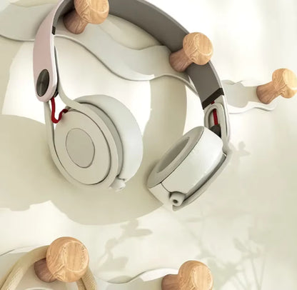 Porte manteau mural design vague en fer sans perçage