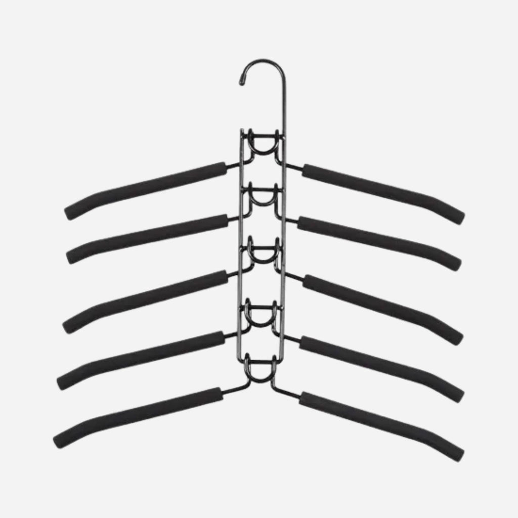 Cintre gain de place 5 niveaux détachable – Acier robuste AERALY