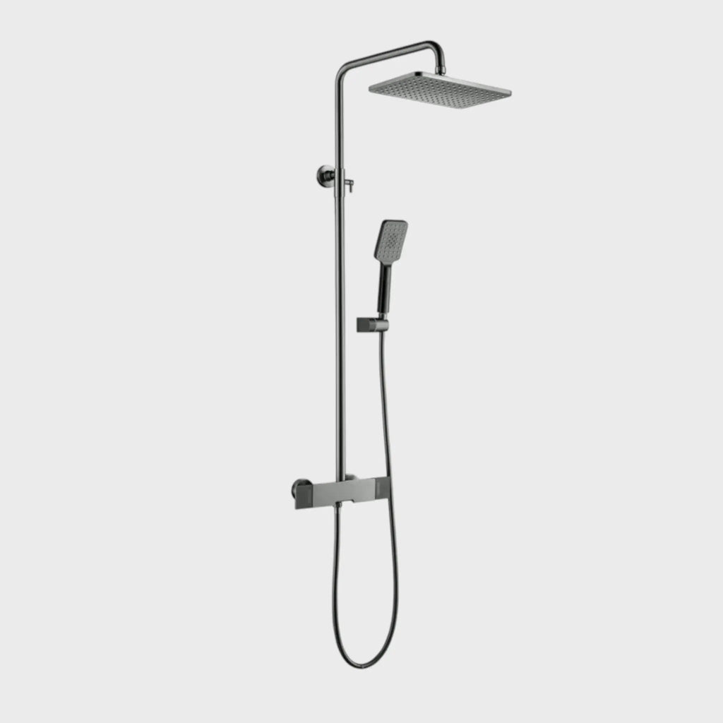 Colonne de douche et bain anthracite