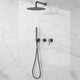 Colonne de Douche encastré anthracite
