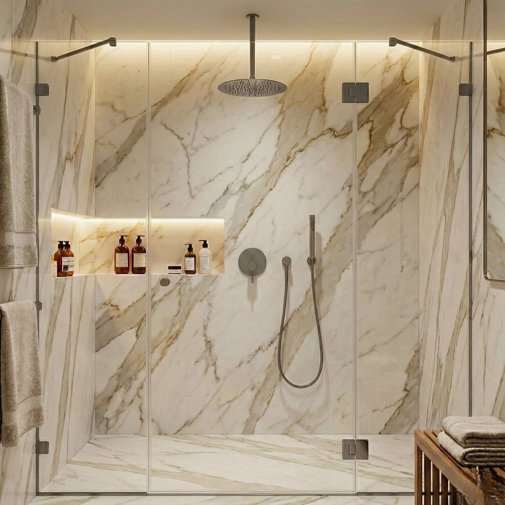 Colonne de Douche encastré anthracite