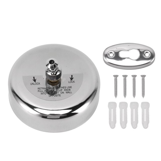 Corde à linge rétractable inox - Aéraly
