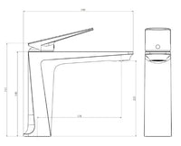 Mitigeur de Lavabo Sur Plan GRANATO | 3 Finitions