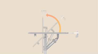 Défroisseur vertical vapeur 2200W – Vapeur puissante et rapide Blanc