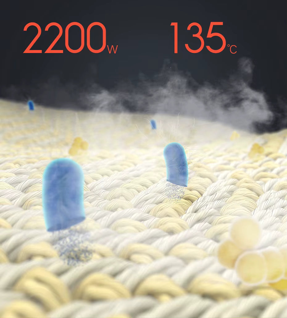 Défroisseur vertical vapeur 2200W – Vapeur puissante et rapide