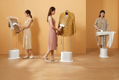 Défroisseur vertical vapeur 2200W – Vapeur puissante et rapide Blanc