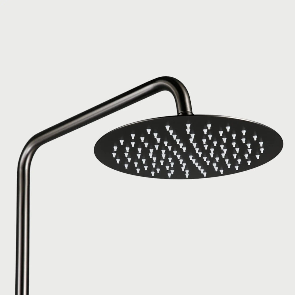 Colonne de Douche mural noir mat