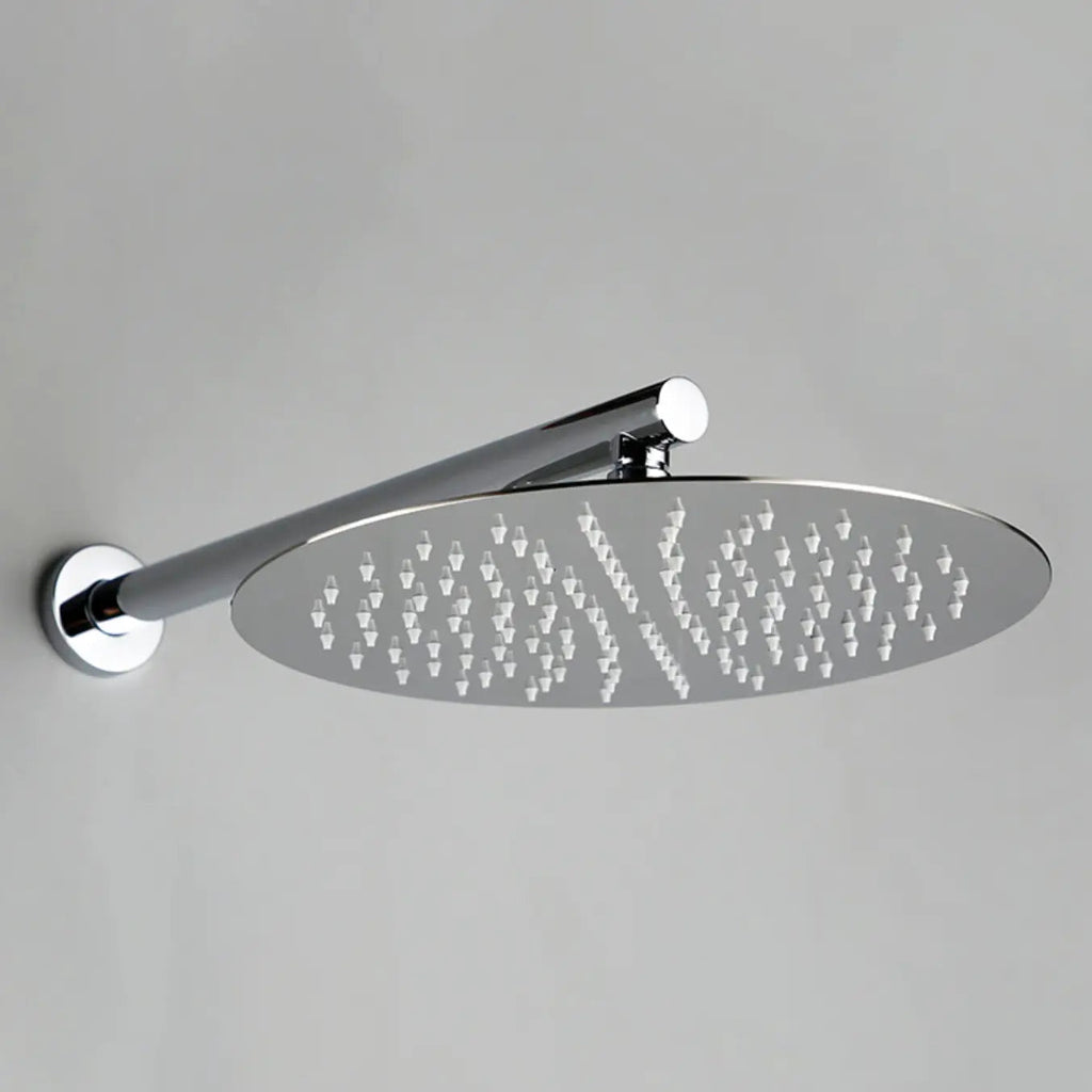Kit de douche-bain encastré chrome