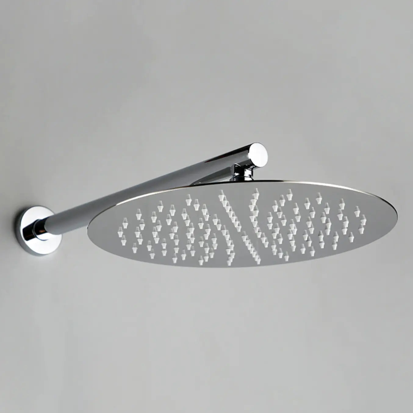 Kit de douche-bain encastré chrome