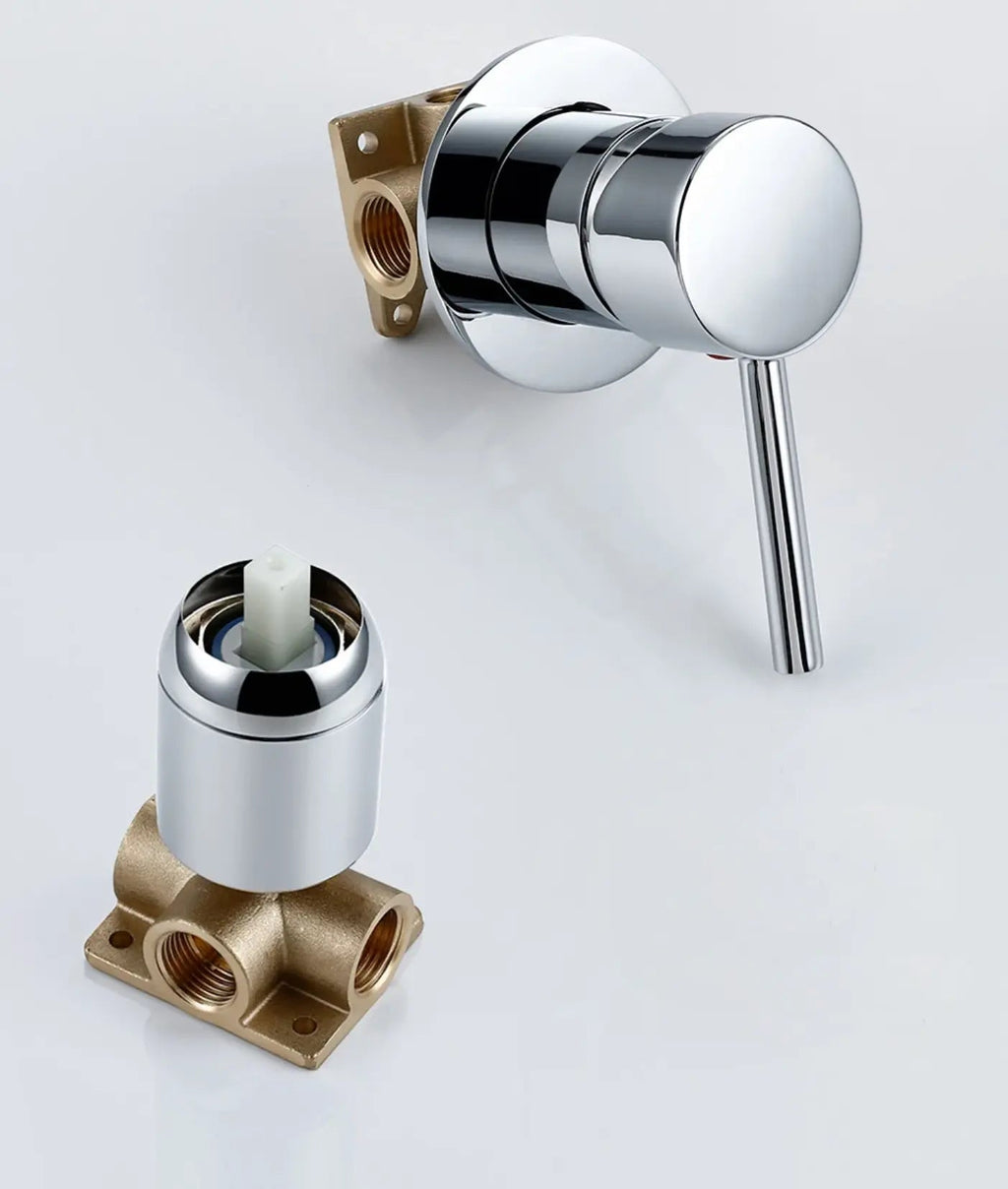 Mitigeur de Douche mural chrome