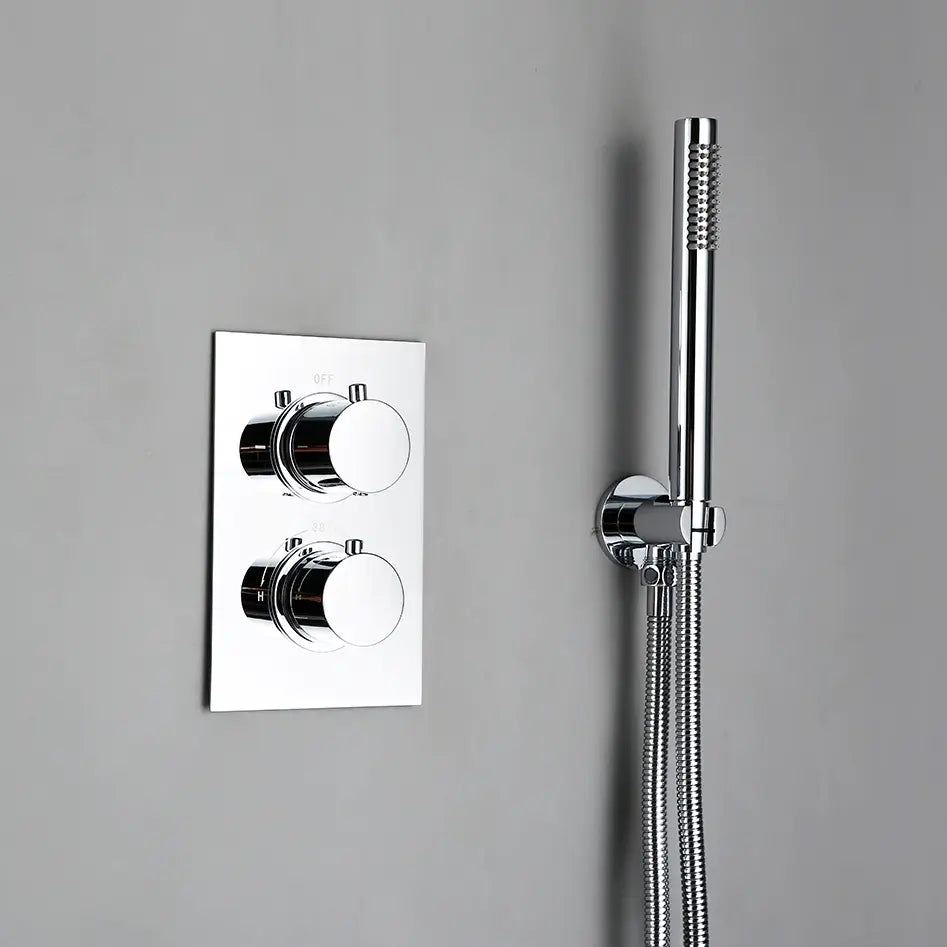 Colonne de Douche encastré chrome
