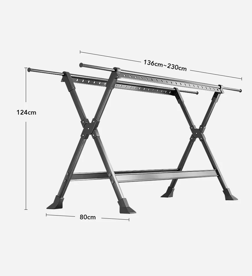 Robuster Wäscheständer für draußen | Stabil und langlebig